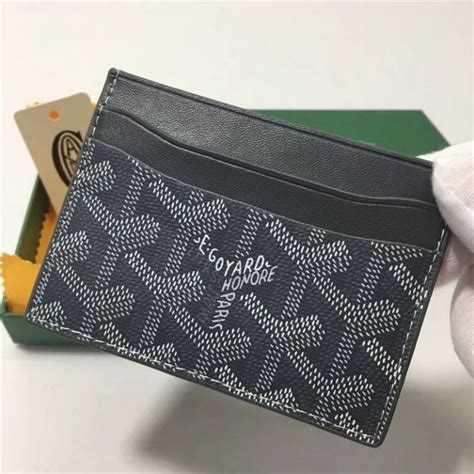 used goyard card holder|goyard card holder men.